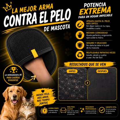 ¡ADIÓS A LOS PELOS DE TU MASCOTA! ROPA Y SILLONES SIEMPRE LIMPIOS🔥